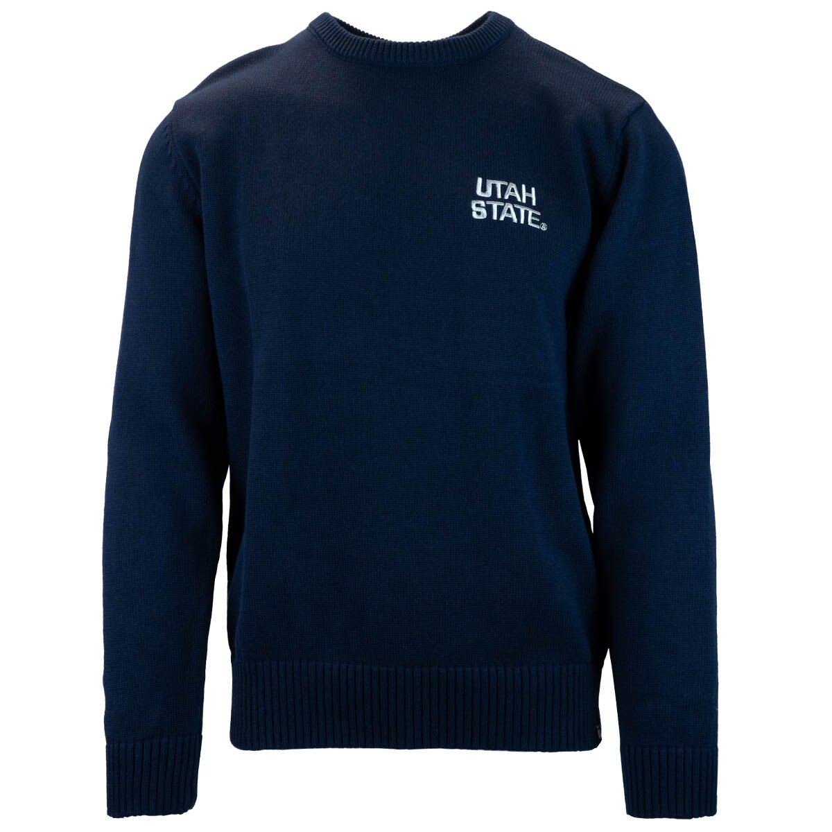Utah state embroidered sweater navy unisex crewneck